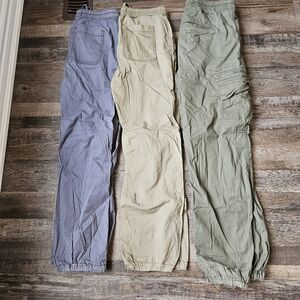 3 Hollister Cargo Pants